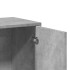 Aparador de madera ingeniería 2 uds gris hormigón 60x31x70