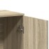 Aparadores 2 uds madera de ingeniería roble Sonoma 79x38x80