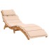 Tumbonas con cojines 2 uds madera maciza de acacia