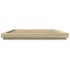 Estructura de cama con luces LED madera roble Sonoma 200x200