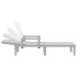 Tumbona ajustable en 4 alturas polipropileno 155,5x57x28