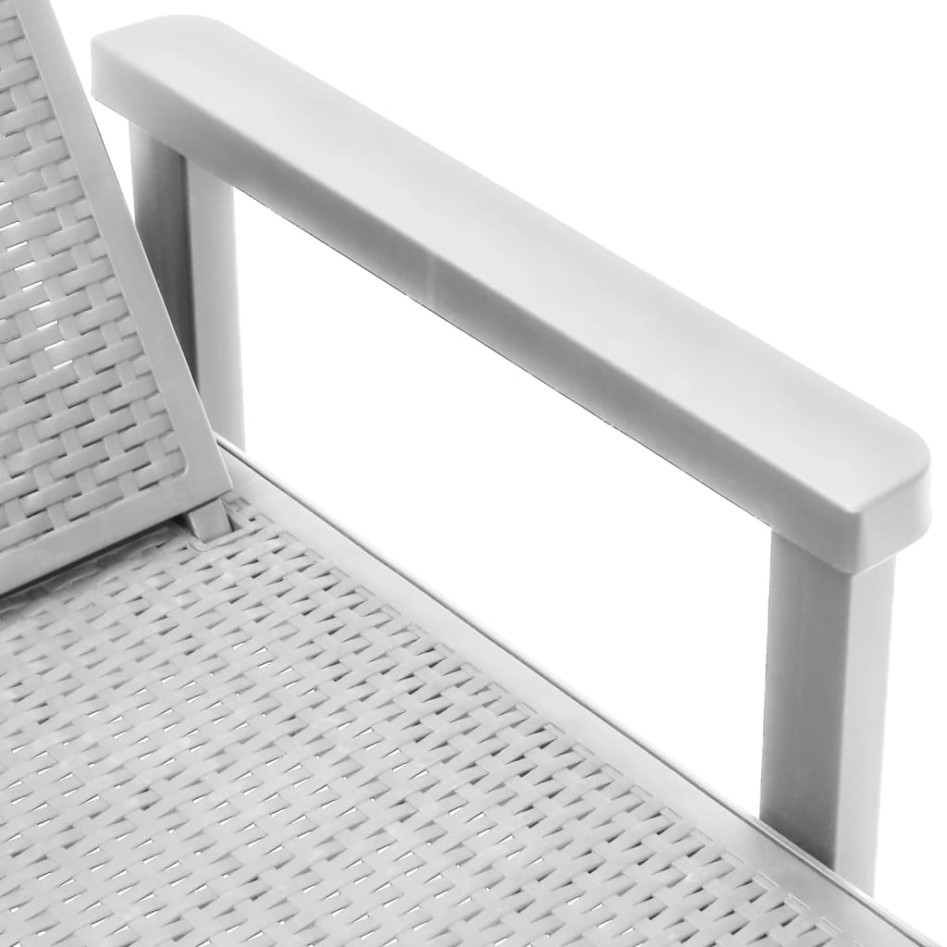 Tumbona ajustable en 4 alturas polipropileno 155,5x57x28