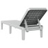 Tumbona ajustable en 4 alturas polipropileno 155,5x57x28