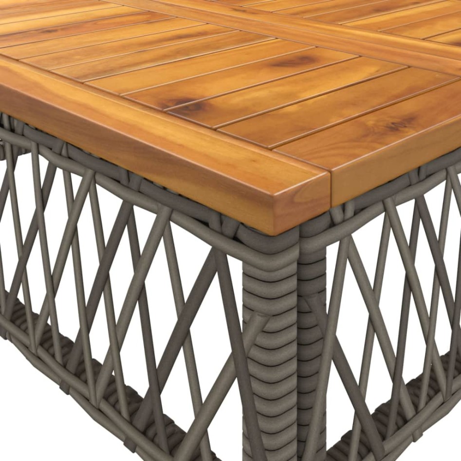 Set de sofás de jardín con cojines 2 pzas ratán sintético