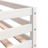 Litera con cortinas madera maciza de pino azul 90x200