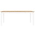 Mesa de comedor Panama madera maciza pino blanco 180x90x75