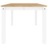 Mesa de comedor Panama madera maciza pino blanco 180x90x75