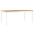 Mesa de comedor Panama madera maciza pino blanco 180x90x75