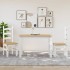 Sillas de comedor Corona 2 uds madera pino blanco 42x47x107