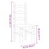 Sillas de comedor Corona 2 uds madera pino blanco 42x47x107