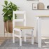 Sillas de comedor Panama 2 uds madera pino blanco 40x46x90