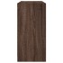 Aparador madera de ingeniería marrón roble 102x37x75,5