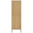 Armario FLORO madera maciza de pino marrón cera 77x53x171