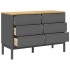 Cómoda cajonera FLORO madera maciza de pino