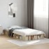 Estructura de cama madera de ingeniería roble Sonoma 90x200