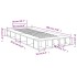 Estructura de cama madera de ingeniería gris hormigón 90x190