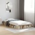 Estructura de cama madera de ingeniería roble Sonoma 75x190