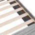 Estructura de cama madera de ingeniería gris Sonoma 120x200