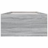 Estructura de cama madera de ingeniería gris Sonoma 75x190
