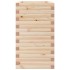 Jardinera madera maciza de pino 70x40x68,5