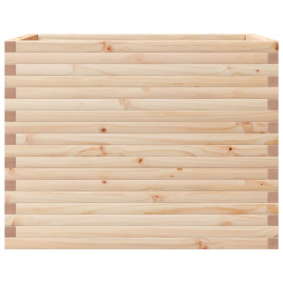 Jardinera madera maciza de pino 90x60x68,5