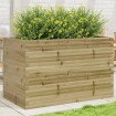 Jardinera madera de pino impregnada 110x60x68,5 cm