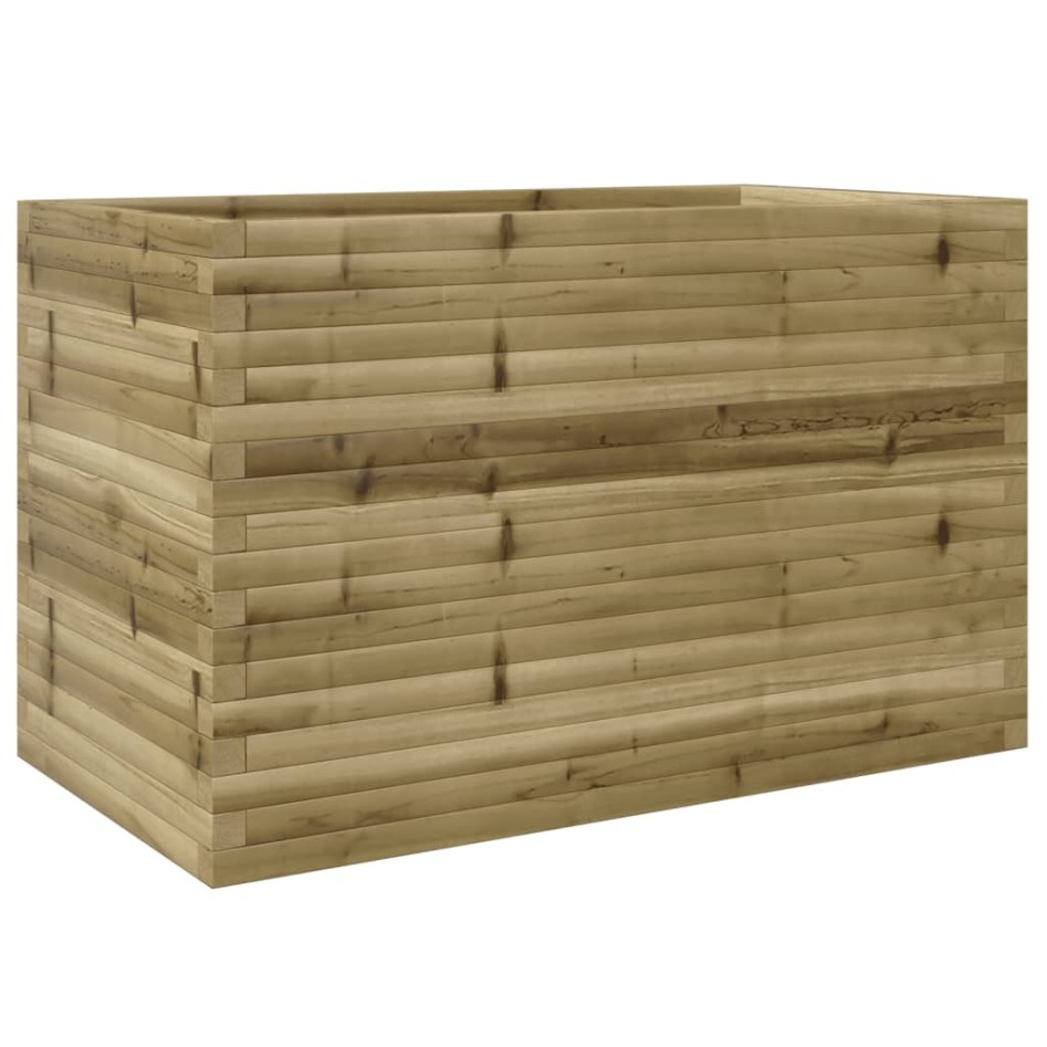 Jardinera madera de pino impregnada 110x60x68,5