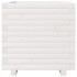Jardinera madera maciza de pino blanco 50x50x49,5