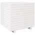 Jardinera madera maciza de pino blanco 50x50x49,5