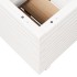 Jardinera madera maciza de pino blanco 50x50x49,5
