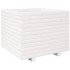 Jardinera madera maciza de pino blanco 60x60x49,5