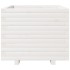 Jardinera madera maciza de pino blanco 60x60x49,5