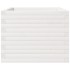 Jardinera madera maciza de pino blanco 60x60x49,5