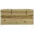 Jardinera madera de pino impregnada 100x100x49,5