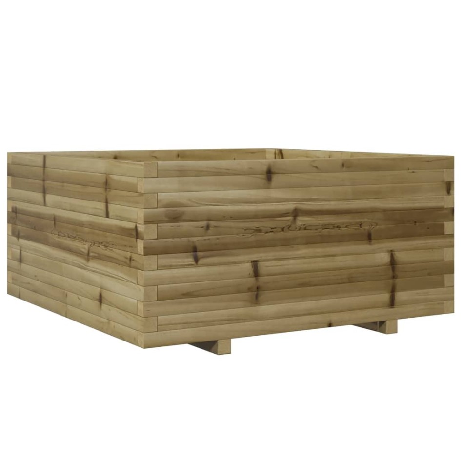 Jardinera madera de pino impregnada 100x100x49,5