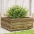Jardinera madera de pino impregnada 110x110x49,5