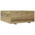 Jardinera madera de pino impregnada 110x110x49,5