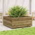 Jardinera madera de pino impregnada 110x110x49,5
