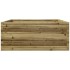 Jardinera madera de pino impregnada 110x110x49,5