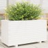 Jardinera madera maciza de pino blanco 90x40x49,5