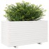 Jardinera madera maciza de pino blanco 90x40x49,5