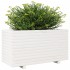 Jardinera madera maciza de pino blanco 90x40x49,5