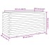 Jardinera madera maciza de pino blanco 90x40x49,5