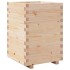 Jardinera madera maciza de pino 50x50x72,5