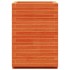 Jardinera madera maciza de pino marrón cera 50x50x72,5