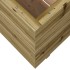 Jardinera madera de pino impregnada 70x70x72,5