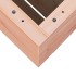 Jardinera madera de pino impregnada 60x60x72,5