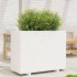 Jardinera madera maciza de pino blanco 90x40x72,5