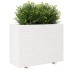 Jardinera madera maciza de pino blanco 90x40x72,5