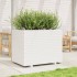 Jardinera madera maciza de pino blanco 90x60x72,5